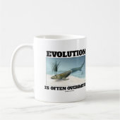 Evolution wird oft überbewertet Fishapod Tiktaalik Kaffeetasse (Links)