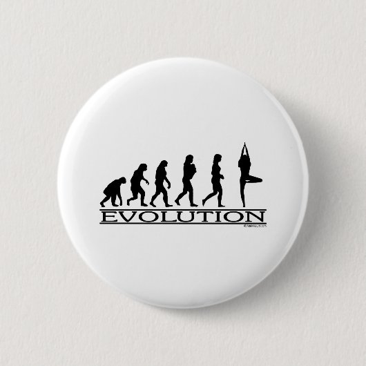 Evolution - Yoga Button (Vorderseite)