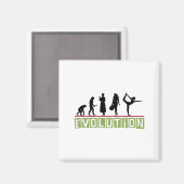 Evolution Yoga Magnet (Vorderseite/Rückseite)