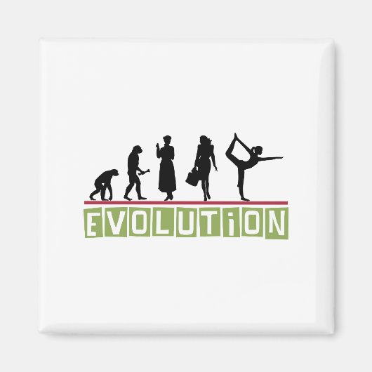 Evolution Yoga Magnet (Vorne)