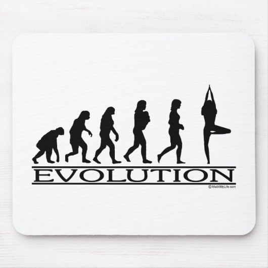 Evolution - Yoga Mousepad (Vorne)