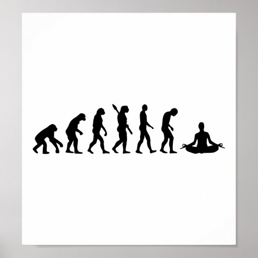 Evolution Yoga Poster (Vorne)