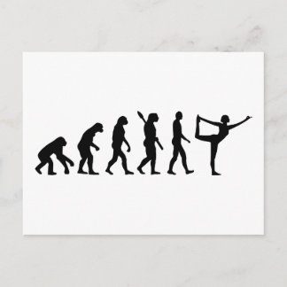 Evolution Yoga Postkarte