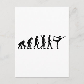 Evolution Yoga Postkarte