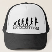Evolution - Yoga Truckerkappe (Vorderseite)