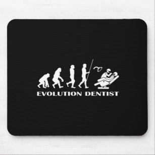 Evolution Zahnärztin Zahnmedizin Zähne Zahnarzt Gi Mousepad