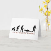 Evolution Zombie Karte (Gelbe Blume)