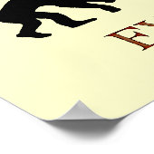 Evolution Zombie Poster (Ecke)