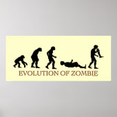 Evolution Zombie Poster (Vorne)