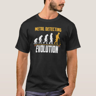 Evolution zur Metallerkennung T-Shirt