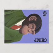 Evolutionäre Frisuren Postkarte (Vorderseite)