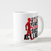 Evolutionärer Erfolg Jumbo-Tasse (Vorderseite Rechts)