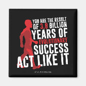 Evolutionärer Erfolg Magnet (Vorne)