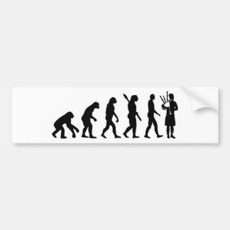 EvolutionBagpipe Autoaufkleber