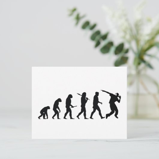 EvolutionDance Postkarte (Stehend Vorderseite)
