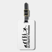 Evolutionentscheidender Frisbee Gepäckanhänger (Vorderseite vertikal)