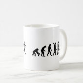 Evolutionnordic-Gehen Kaffeetasse (VorderseiteRechts)