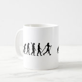 Evolutionnordic-Gehen Kaffeetasse (Vorderseite Links)