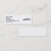 Evolutionnordic-Gehen Mini Visitenkarte (Vorne/Hinten)