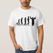 Evolutions-Abschluss-T-Shirt lustiges T-Shirt (Vorderseite)