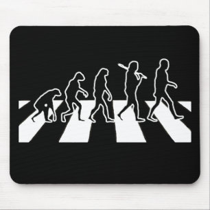 Evolutions-Abtei-Straße Mousepad