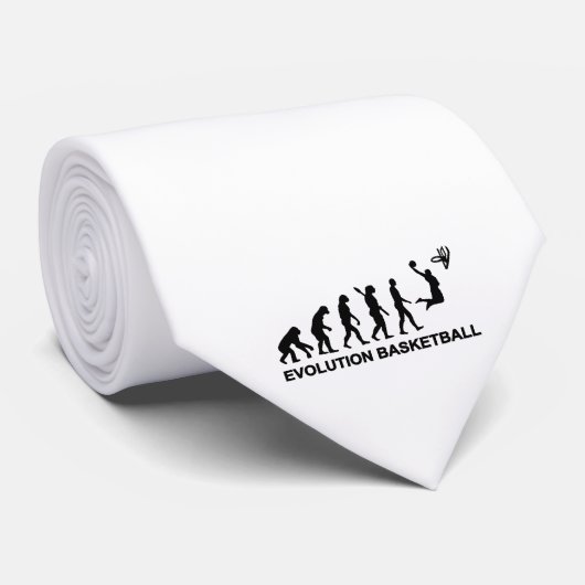 Evolutions-Basketball Krawatte (Gerollt)