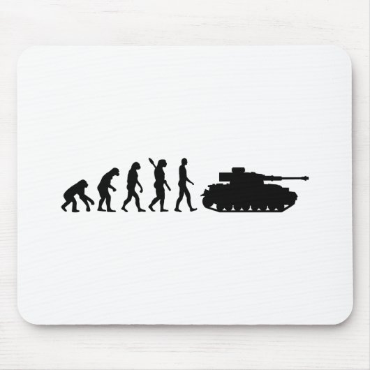 Evolutions-Behälter Mousepad (Vorne)