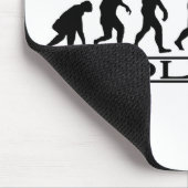 Evolutions-Beschaufelung Mousepad (Ecke)