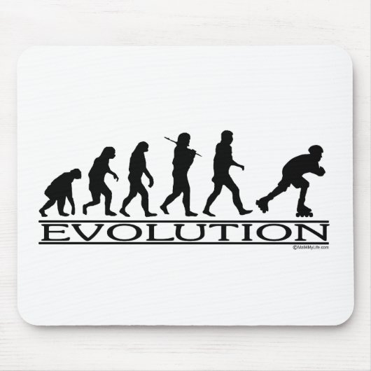Evolutions-Beschaufelung Mousepad (Vorne)