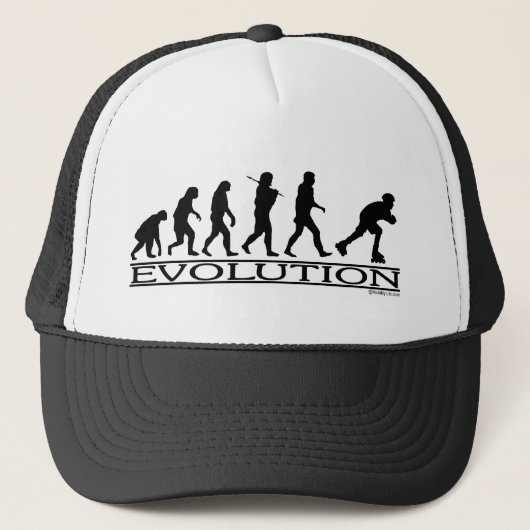 Evolutions-Beschaufelung Truckerkappe (Vorderseite)