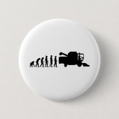 Evolutions-Dreschmaschine Button (Vorderseite)