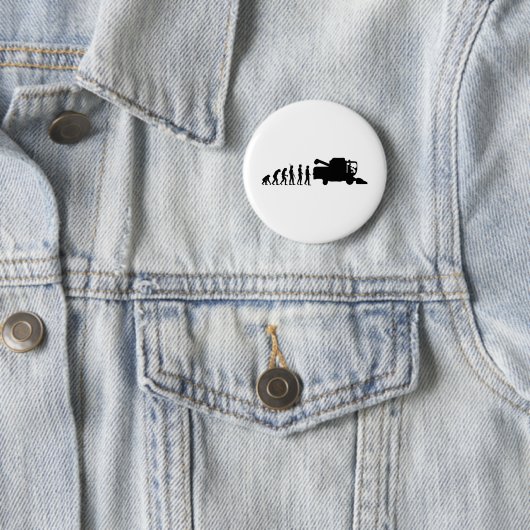 Evolutions-Dreschmaschine Button (Beispiel)