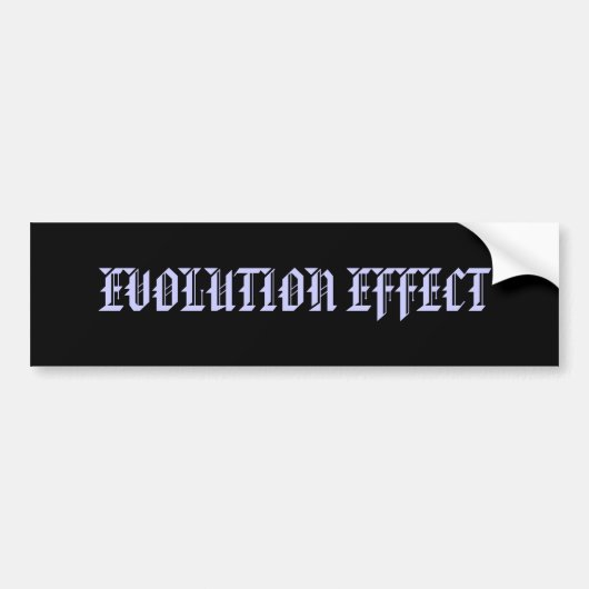 EVOLUTIONS-EFFEKT AUTOAUFKLEBER (Vorne)