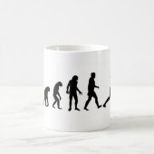 Evolutions-Fechter Kaffeetasse (Mittel)