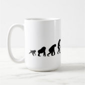 Evolutions-Fechter-Tasse Kaffeetasse (Links)