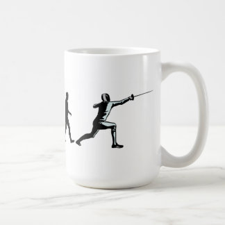Evolutions-Fechter-Tasse Kaffeetasse