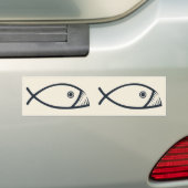 Evolutions-Fische Autoaufkleber (Auf Auto)