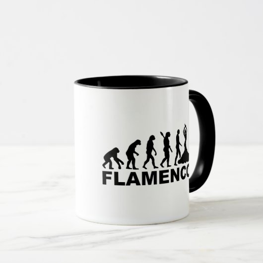 Evolutions-Flamenco Tasse (VorderseiteRechts)