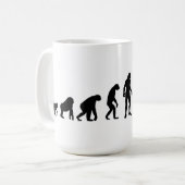 Evolutions-Hockey-Tasse Kaffeetasse (Vorderseite Links)