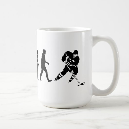 Evolutions-Hockey-Tasse Kaffeetasse (Rechts)