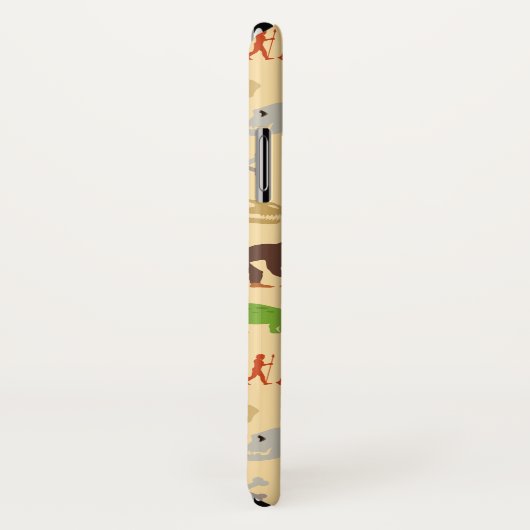 Evolutions-Muster Case-Mate iPhone Hülle (Hinten/Rechts)