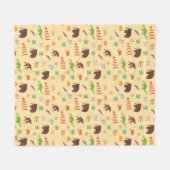 Evolutions-Muster Fleecedecke (Vorderseite (Horizontal))