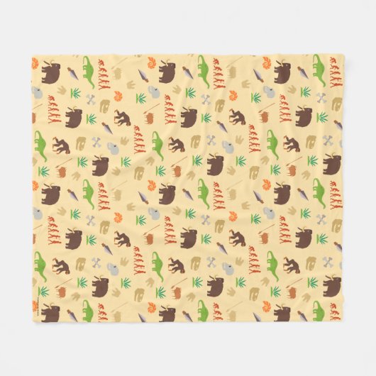 Evolutions-Muster Fleecedecke (Vorderseite (Horizontal))