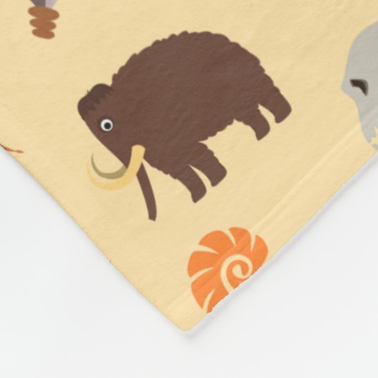 Evolutions-Muster Fleecedecke (Ecke)