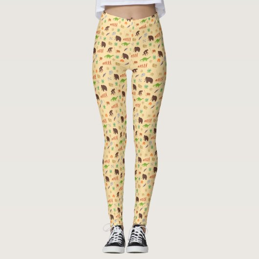 Evolutions-Muster Leggings (Vorderseite)