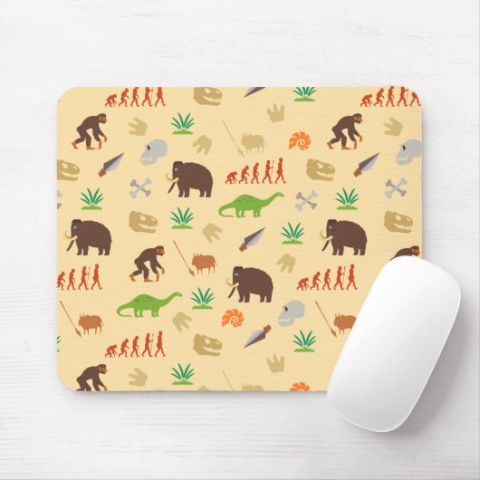 Evolutions-Muster Mousepad (Mit Mouse)