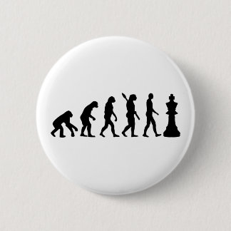 Evolutions-Schachkönig Button