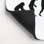 Evolutions-Schachkönig Mousepad (Ecke)