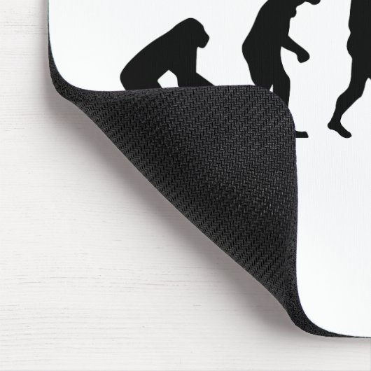 Evolutions-Schachkönig Mousepad (Ecke)