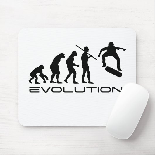 Evolutions-Skate Mousepad (Mit Mouse)